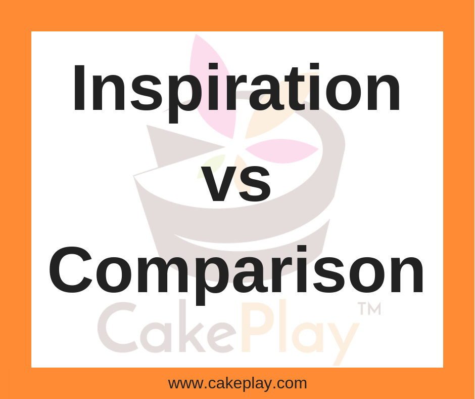 Inspiration vs. Comparison